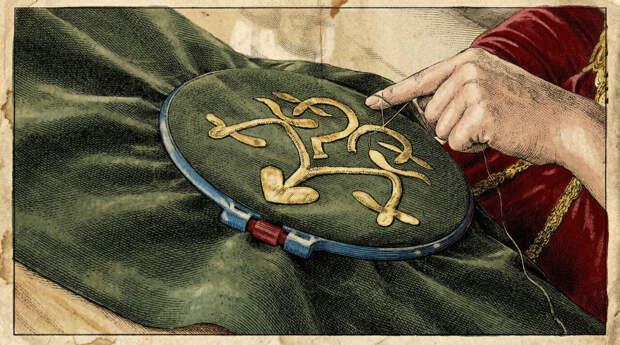 Язык предков: как в узорах адыгской вышивки зашифрована картина мира