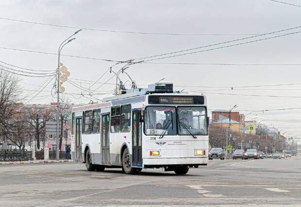 В Рязани троллейбусы №3 и №9 изменили маршрут из-за ремонтных работ