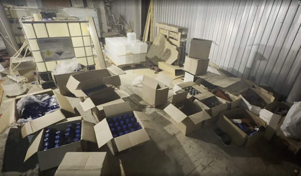 В Ивановской области накрыли крупное подпольное производство алкоголя