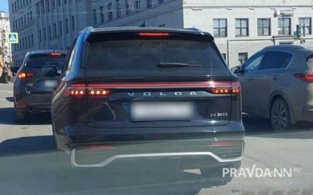 Кроссовер Volga заметили на дороге — первые фото