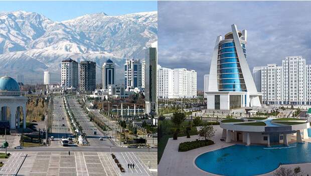 Беломраморный Ашхабад - город-призрак, город мертвых. Что скрывает?