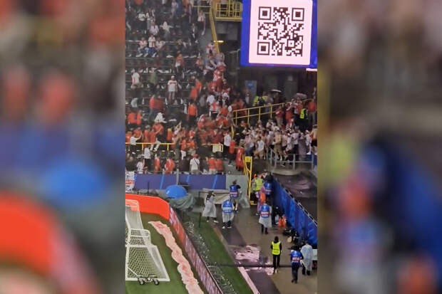 Фанаты сборных Турции и Грузии подрались на стадионе перед матчем Евро