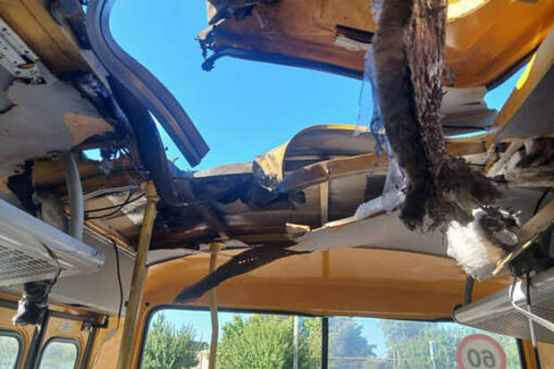 Балицкий: дроны ВСУ атаковали два автобуса и территорию школы в Васильевке