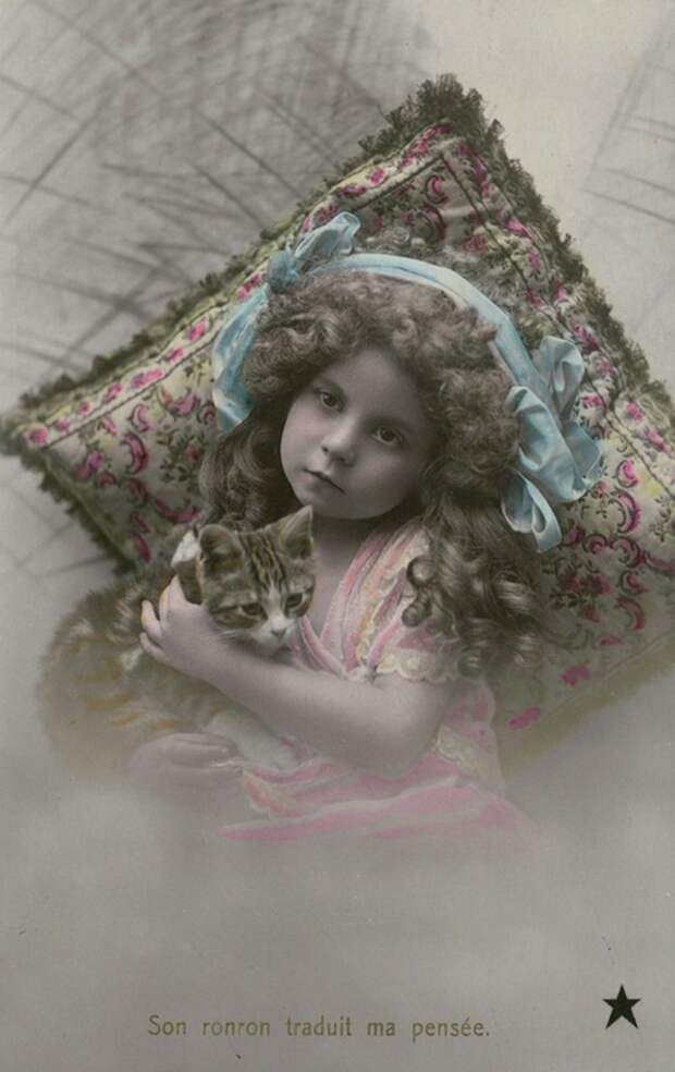 Фотография: Очаровательные винтажные кошки, которые докажут, что коты правили миром во все времена №23 - BigPicture.ru