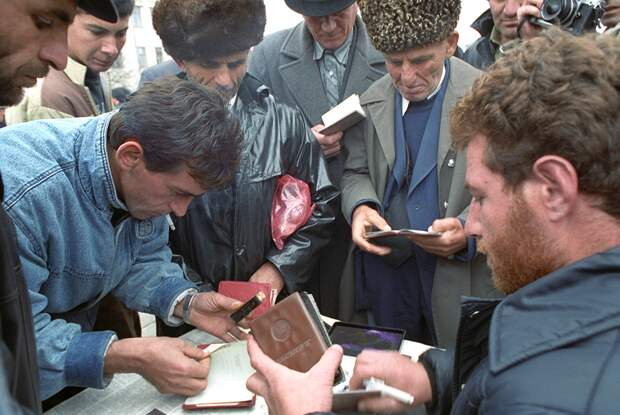 Грозный, октябрь 1991 года