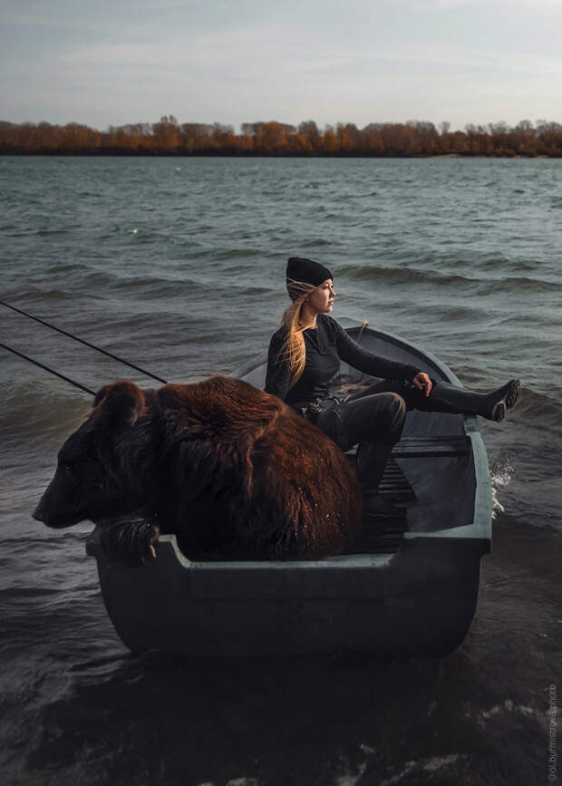 С медведем на рыбалке