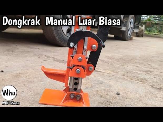 Ide TERGILA TUKANG LAS‼ NEKAD MEMBUAT DONGKRAK MANUAL!!!