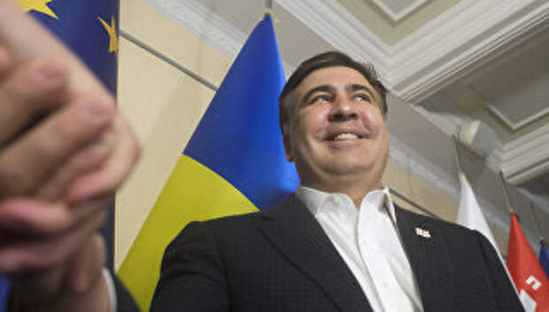 Пресс-конференция Михаила Саакашвили в Киеве. Архивное фото