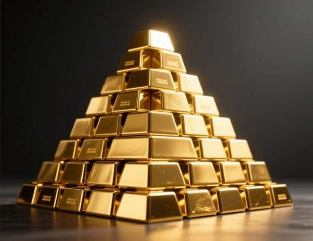 Стоимость монетарного золота в резервах России достигла рекордных $402,7 млрд