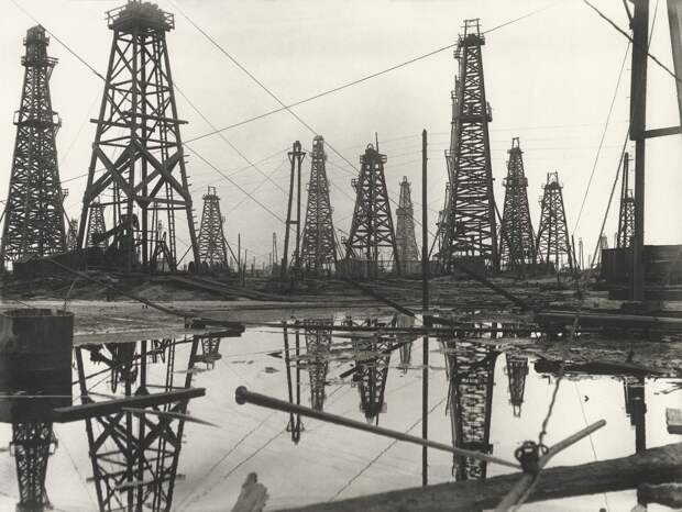 Аркадий Шайхет, «Вышки на воде», Азербайджанская ССР, 1930 год