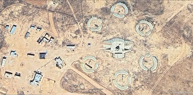 Зенитные ракетные комплексы С-75 и их иностранные клоны на спутниковых снимках