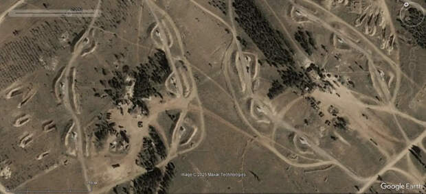 ЗРК С-200 на спутниковых снимках