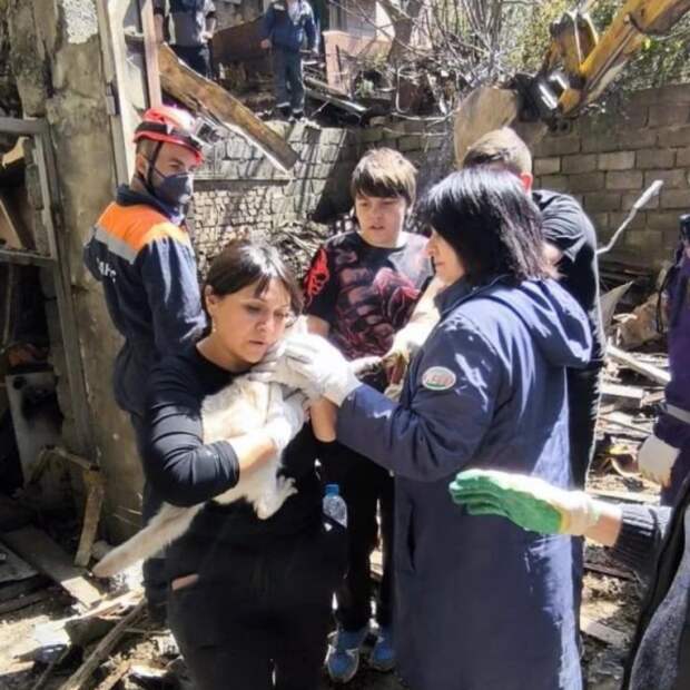 Раскрыты новые детали поиска пострадавших под завалами дома после атаки ВСУ на Туапсе