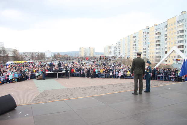 Праздничный концерт, посвященный Дню Победы, завершился в Братске. Фото и видео