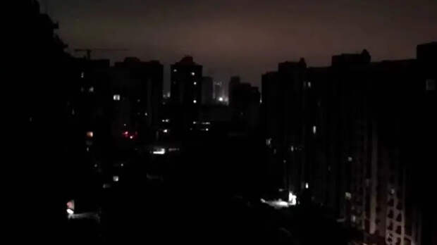 Череда блэкаутов не прекращается на Украине