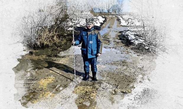 В Орловской области под воду ушёл второй мост