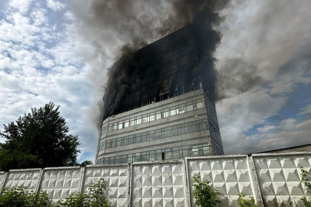 ТАСС: в 2017 году пожарные выявили в бывшем здании НИИ "Платан" 13 нарушений