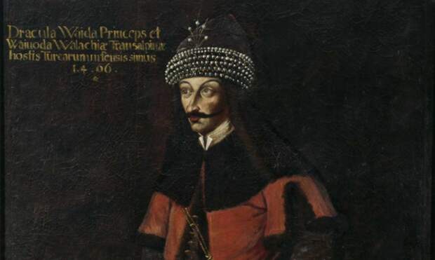 Портрет Дракулы из галереи Эстерхази, XVIII век. \ Фото: i.pinimg.com.