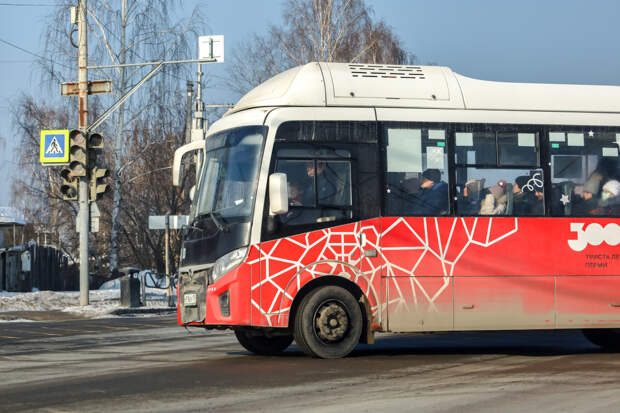 В Перми с сегодняшнего дня запустили новый автобусный маршрут