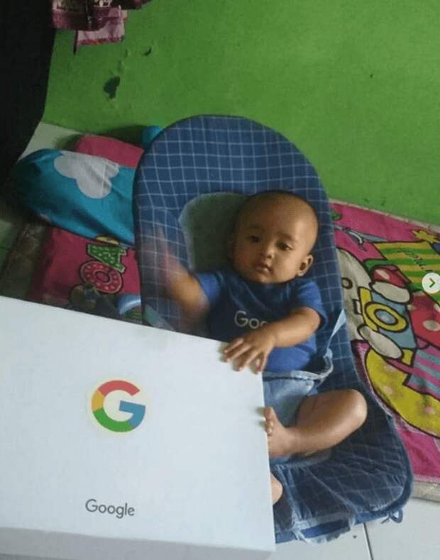 Родители назвали ребёнка в честь Google и получили от компании подарок