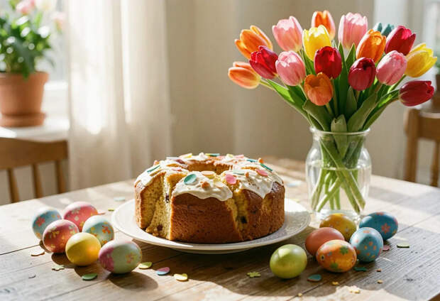 Иеромонах Феодорит рассказал, в какой день печь куличи и красить яйца