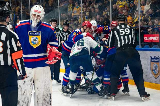 «Химик» сократил шансы «Югры» на победу в регулярном чемпионате ВХЛ