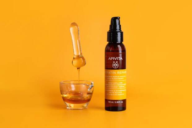 Восстанавливающее масло Keratin Repair, «Апивита»