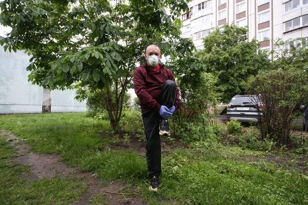 Упражнение «Журавль на болоте» / Роман Балаев