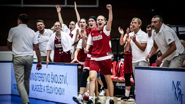 Женская сборная России пробилась в полуфинал молодёжного чемпионата Европы по баскетболу