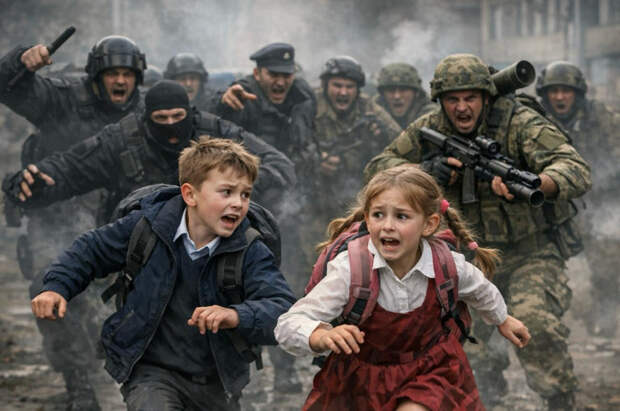 Украинские силовики будут изобретать способ борьбы с русскоговорящими детьми ﻿