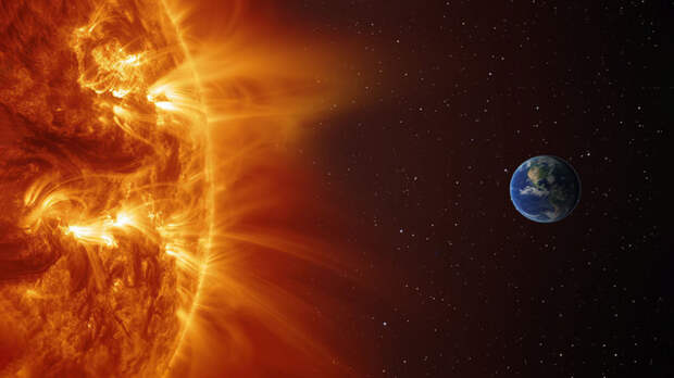 В РАН предупредили о новых магнитных бурях из-за недавней вспышки на Солнце