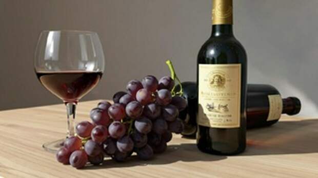 Виноград. Вино / Изображение сгенерировано ИИ Kandinsky / amic.ru