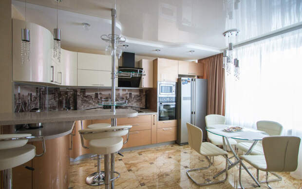 Фотография: Кухня и столовая в стиле Хай-тек, Классический, Квартира, Проект недели – фото на InMyRoom.ru