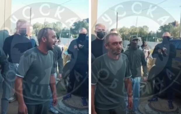То самый водитель. Скриншот видео «Русской общины».