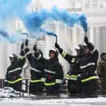 Флешмоб столичных огнеборцев «Растопим лед вместе» приобретает статус Всероссийского. Фото: Пресс-служба МЧС по ВАО