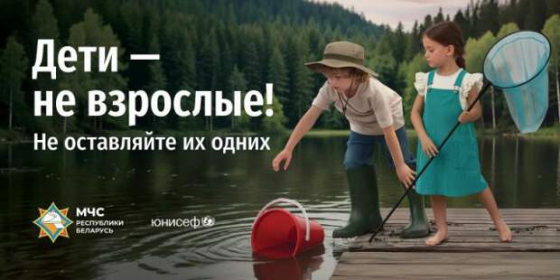 МЧС запускает новую республиканскую информационную кампанию ´Дети - не взрослые Не оставляйте их одних´.