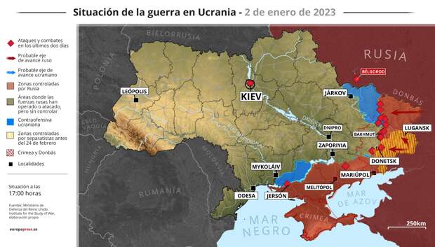 Западу и Украине ради мира придется признать потерю Киевом части территорий