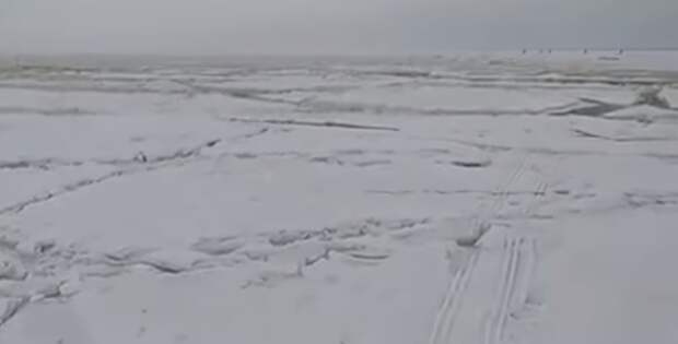 Рыбак заснял цунами на Байкале