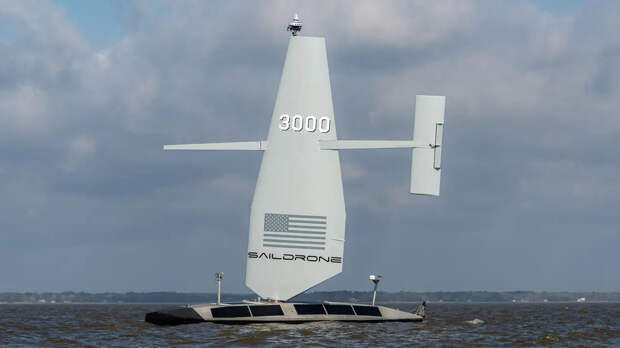 Безэкипажный парусник Saildrone Surveyor проходит испытания с гидроакустическим комплексом