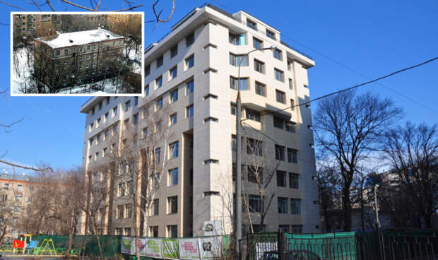 Москва, Мишина 32. Хрущёвка до и после реконструкции. Москва, Мишина 32. Хрущёвка до и после реконструкции.