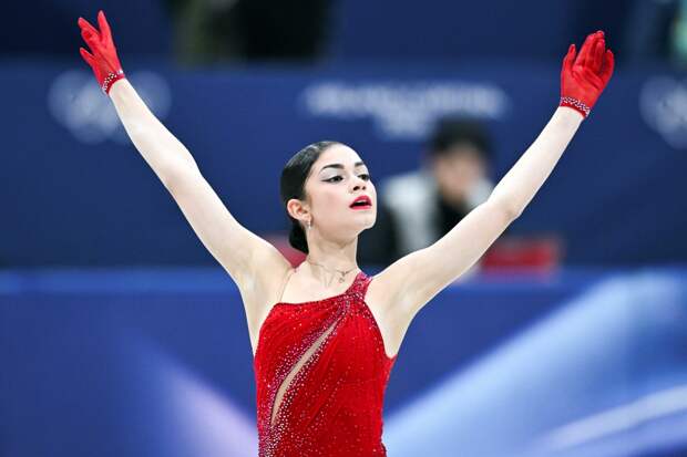 Петросян поделилась эмоциями после произвольной программы на Олимпиаде