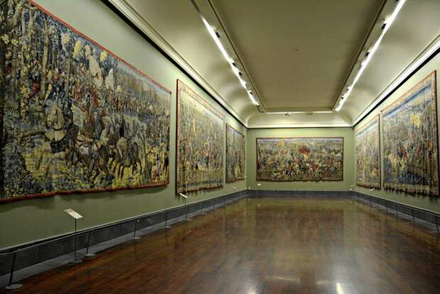 Битва при Павии на гобеленах Бернарда ван Орлея