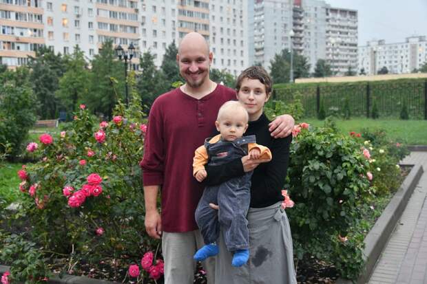 Иван Никулин с семьей / Фото: Денис Афанасьев