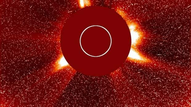 Рекордный для XXI века радиационный шторм начался возле Земли