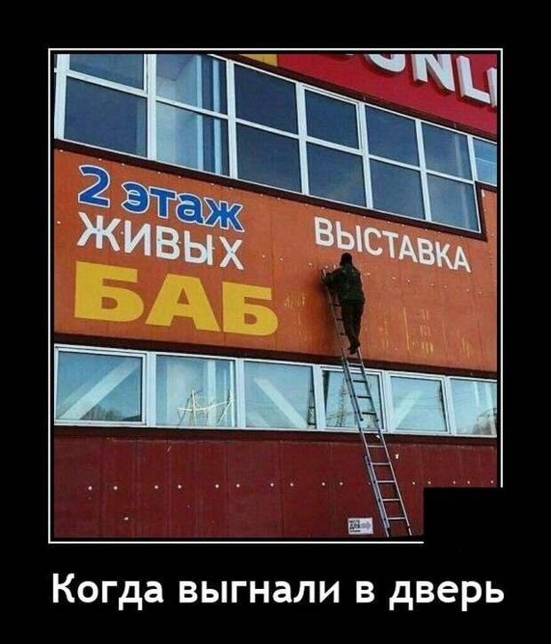 Демотиватор про надписи