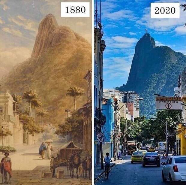 Рио-де-Жанейро, 1880 и 2020 Рио-де-Жанейро, 1880 и 2020