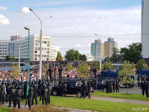 Протесты и задержания в Минске 13.09.2020