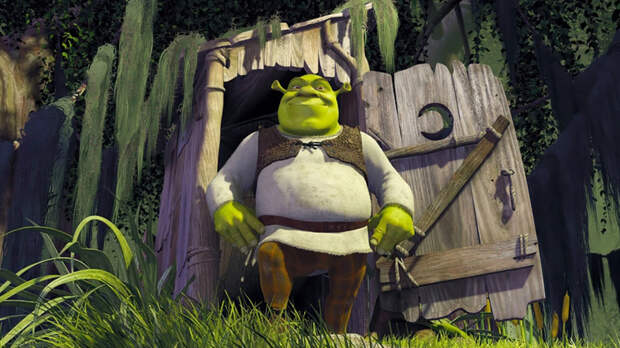 Shrek outhouse