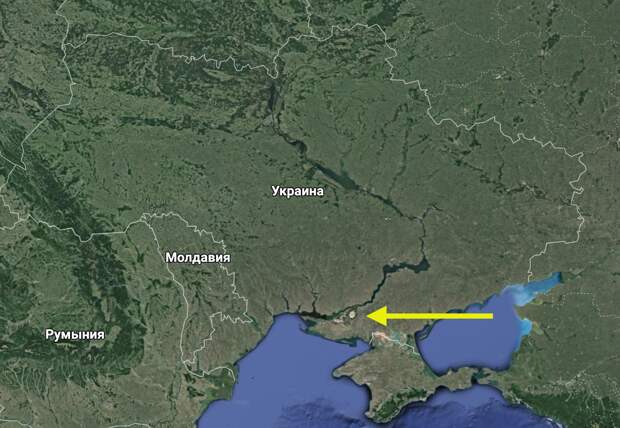 Совокупная площадь Крыма и республик ЛДНР (т.е. площадь, которую Россия якобы "отобрала", хотя там происходили совершенно иные процессы) – 43 тысячи квадратных километров.
