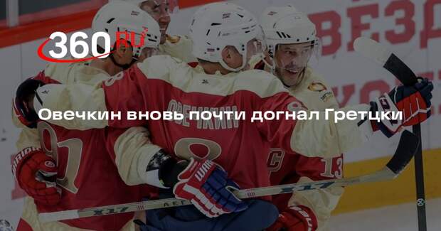 Овечкин забросил 1000-ю шайбу с учетом регулярных чемпионатов и плей-офф